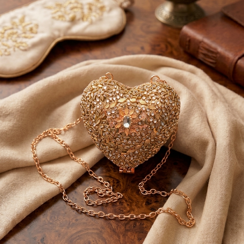 Eternal Glow Heart Clutch