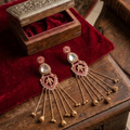 Uroosa Heart-Drop Jumka