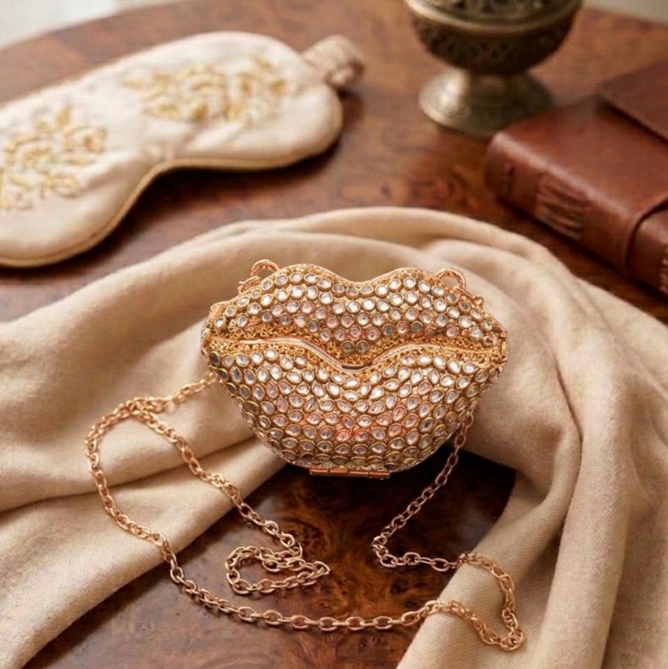 Golden Muse Clutch